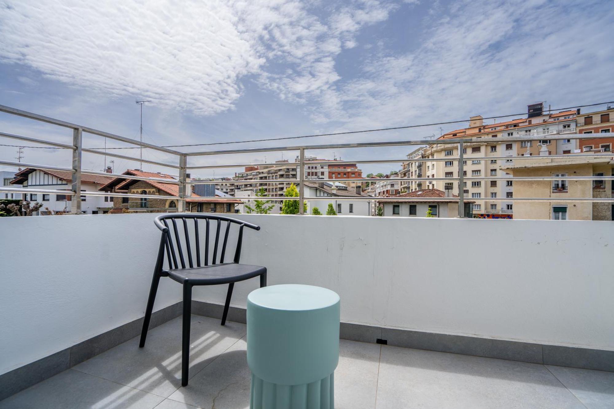 Abba Apartments Playa De Gros San Sebastián Exteriér fotografie