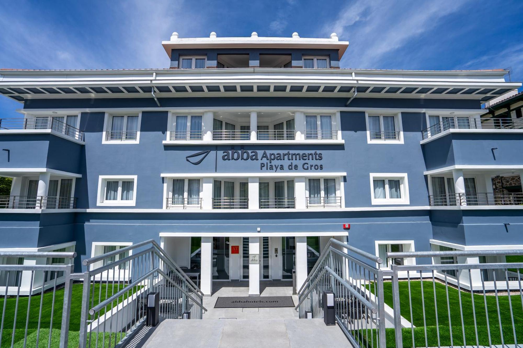 Abba Apartments Playa De Gros San Sebastián Exteriér fotografie