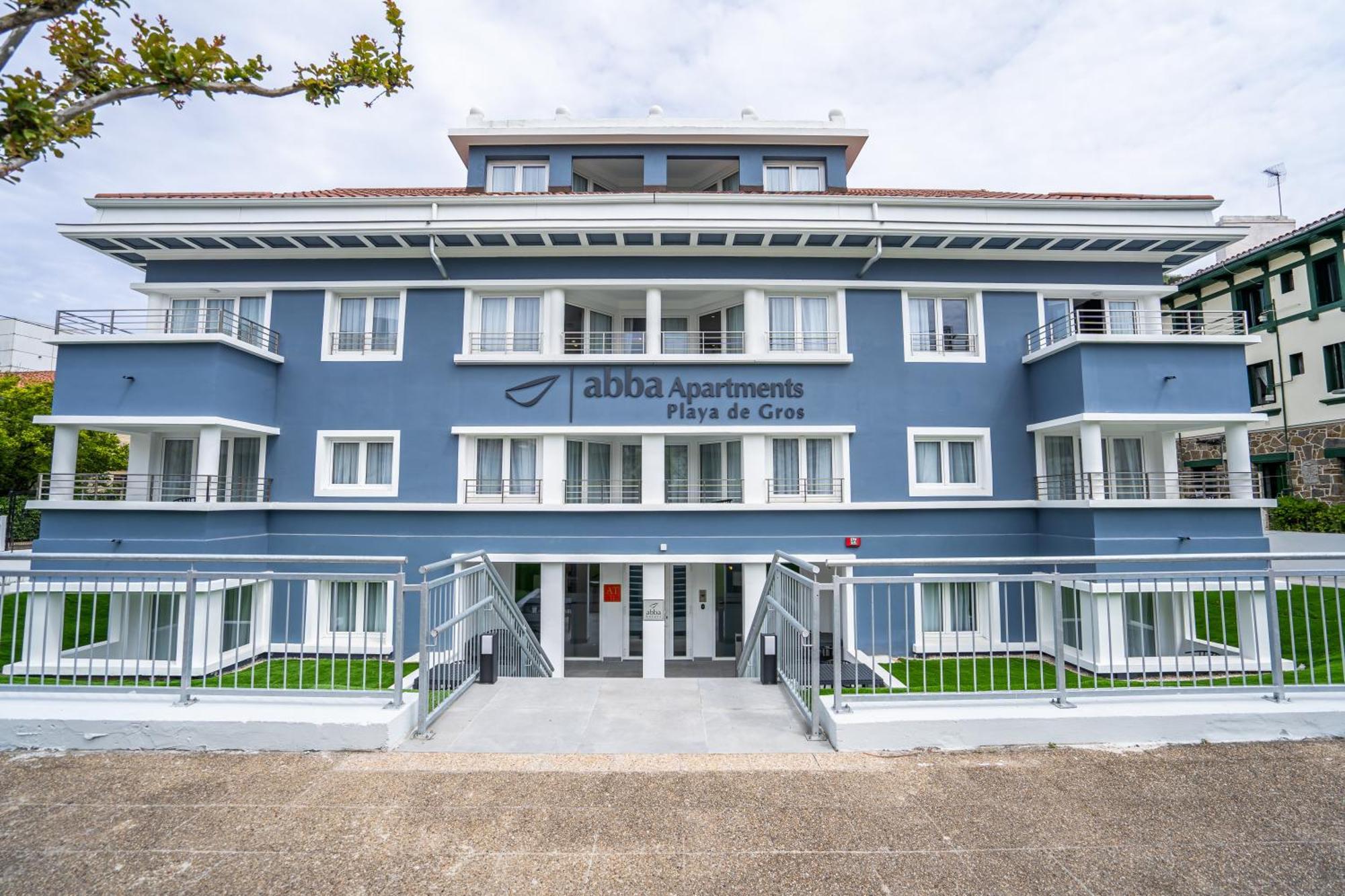 Abba Apartments Playa De Gros San Sebastián Exteriér fotografie
